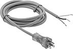 Image of Product. Front orientation. Power Cords. Snug-Fit Power Cords.