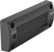 Image of Product. Front orientation. Cable Entry Panels. Wet-Location Multi-Diameter Cable Entry Panels, Black Nylon.