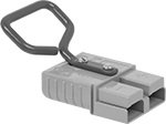 Image of System. Connector With Optional Handle. Front orientation. Battery Connectors. North American Battery Connectors.