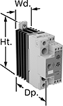 Image of Product. Front orientation. Contains Annotated. Proportional-Control Relays. 1 Circuit Controlled.