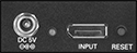Image of Specification. Side1 orientation. ZoomedIn view. Contains Border. 1 Input. Video Splitters.