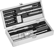 Image of Product. Front orientation. Precision Knives. Precision Knife and Blade Sets.
