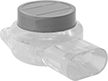 Image of Product. Style B. Front orientation. Wire Splices, Connectors, and Taps. Moisture-Resistant Insulation-Piercing Wire Connectors, Style B.
