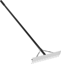 Image of Product. Front orientation. Rakes. Rakes, Style D.