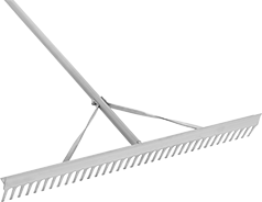 Image of Product. Front orientation. Rakes. Rakes, Style C.