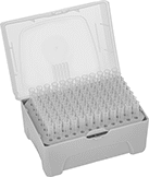 Image of Product. Front orientation. Pipette Tips. Universal-Fit Pipette Tips, Rack.