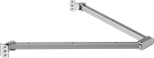 Image of Product. Cable Management Arm. Front orientation. Electronics Cabinet Cable Arms. Shelves for Electronics Cabinets.