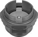 Image of Product. Front orientation. Electrical Enclosure Drains. Style A.