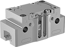Image of Product. Schunk. Front orientation. Pick-and-Place Grippers. Air-Powered Pick-and-Place Grippers, Double Acting, Schunk.