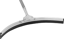 Image of Product. Front orientation. Squeegees. Nonsparking Floor Squeegees, 1-Ply Blade, Curved Blade.
