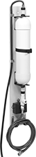Image of Product. Front orientation. Water Deionizers. Water Deionizers, Opaque White ABS Housing.