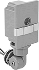 Image of Product. Swivel/Pivot Head and Plastic Housing. Back orientation. Light Switch Sensors. Light-Sensing Light Controls, Conduit-Hub Mount, Swivel/Pivot Head—On at Sunset/Off at Sunrise, Plastic Housing.