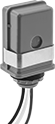 Image of Product. Plastic Housing. Front orientation. Light Switch Sensors. Light-Sensing Light Controls, Conduit-Hub Mount, On at Sunset/Off at Sunrise, Plastic Housing.