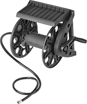 Image of Product. Front orientation. Hose Reels. Wall-Mount Reels for Garden Hose, Style G.