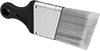 Short-Grip Angled Brushes for Water-Based Paint and Coatings