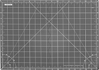Image of Product. Front orientation. Cutting Mats. Self-Healing Cutting Mats with Grid, Style B.