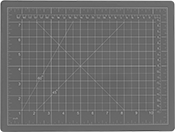 Image of Product. Front orientation. Cutting Mats. Self-Healing Cutting Mats with Grid, Style A.