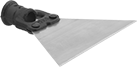 Image of Product. Front orientation. Scrapers. Steel Blade Long-Reach Scrapers, Style C.