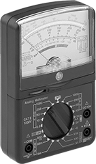 Image of Product. Front orientation. Multimeters. Analog Multimeters.