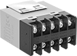 Image of Product. Front orientation. Relays. Screw Terminal Relays.