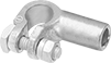 Image of Product. Front orientation. Battery Terminals. Solder-Filled Battery Terminal Clamps, Left 90° Elbow.