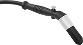 Image of Product. Front orientation. Parts Washing Brushes. Flow-Through Parts Washing Brushes with Flow Control, Plastic Handle, Plastic Ferrule.
