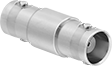 Image of Product. Front orientation. Coaxial Connectors. Coaxial Adapters, BNC Female × BNC Female.