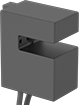 Image of Product. Front orientation. Proximity Sensors. Hazardous Location Slot DC Metallic-Object Proximity Sensors.