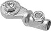 Image of Product. Front orientation. Battery Terminals. Screw-On Multi-Wire-Size Battery Terminal Clamps, Side-Post with Tie Bolt.
