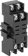 Image of Product. Front orientation. Relay Sockets. Spade-Terminal Relays, 1.8" High.