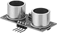 Image of Product. Front orientation. Development Board Sensor Modules. Distance-Measuring Modules for Development Boards , Ultrasonic Modules.