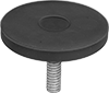 Nonmarring Threaded Encased Neodymium Disc Magnets