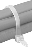 Image of ProductInUse. Front orientation. Cable Ties. Adjustable Cable Ties, Lift Release.