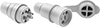 Washdown Straight-Blade Connectors and Cords