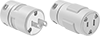 Impact-Resistant Straight-Blade Plugs and Sockets