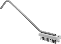Image of Product. Front orientation. Abrasive Hand Brushes. Long-Reach Aggressive-Cleaning Abrasive Hand Brushes.