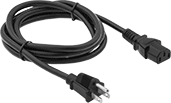 Image of Product. Front orientation. Power Cords. Light Duty IEC Power Cords.