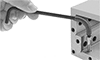 Tight-Clearance Flexible L-Keys