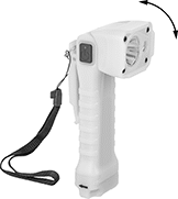 Image of Specification. Front orientation. Contains Annotated. Style C. Glow-in-the-Dark Flashlights.