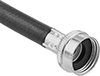 Image of Product. Front orientation. Appliance Hose and Fittings. Hose with Fittings for Plumbing Fixtures , For Washing Machines , GHT Thread.