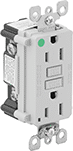 Image of Product. Front orientation. Power Connectors. GFCI Snug-Fit Straight-Blade Connectors.