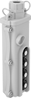 Image of Product. Four Buttons. Front orientation. Pendant Switches. Corrosion-Resistant Washdown Pendant Switches, 4 Buttons.