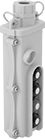 Image of Product. Three Buttons. Front orientation. Pendant Switches. Corrosion-Resistant Washdown Pendant Switches, 3 Buttons.