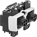 Image of Product. Front orientation. Switch Contact Blocks. Corrosion-Resistant Washdown Pendant Switches.