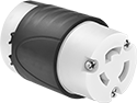 Image of Product. Front orientation. Power Connectors. Turn-Lock Connectors, Sockets.