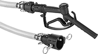 Image of Product. Front orientation. Hose Nozzles. Chemical Hose Nozzles with Hose and Cam-and-Groove Fittings .