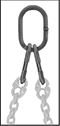 Image of ProductInUse. Front orientation. Contains Border. Chain Rings. Oblong Chain Ring Assemblies—For Lifting.