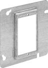 Image of Product. Front orientation. Outlet Box Covers. Covers for Steel Outlet Boxes, For NEMA Outlets, GFCI Outlet, and Toggle Switches, Square.