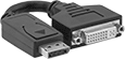Image of Product. Front orientation. Video Adapter Cords. Video Adapter Cords , DVI-I Connection, Standard-DisplayPort Connection.