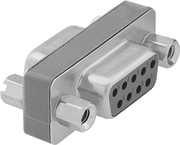 Image of Product. Front orientation. Computer Adapter, DB9 Female x DB9 Female.